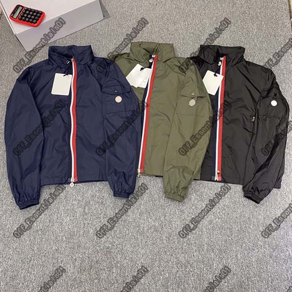 

21SS France Tide Brand mens jacket monclair M Letter Rooster Logo Colorful zipper coat NFC Hidden hood windbreaker jackets, Supplement (not shipped separately)