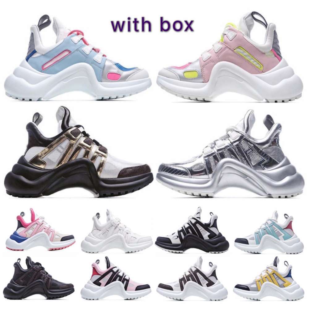 

Designer Casual drees Shoes Archlight Sneaker Luxurys Designers Womens Sneakers Lace-up Trainers Height Increasing Mens Dad Show Top quality Arch, Black