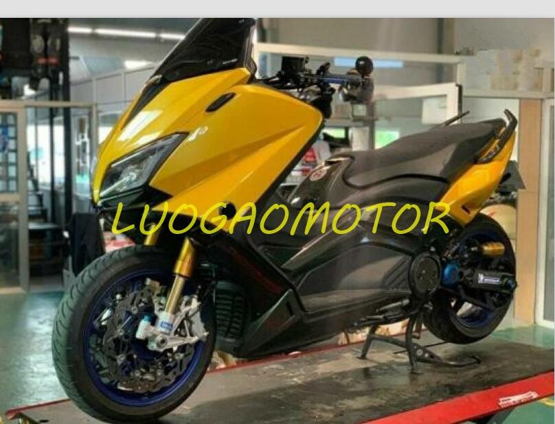 

Injection Free Custom Complete Fairings kit For YAMAHA TMAX530 15 Cowling 16 Fairing kits TMAX 530 2015-2016 Bodywork ABS Plastic Yellow nice Black Motorcycle