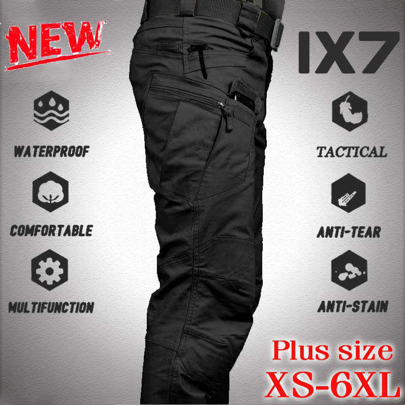 

Men' Tactical Cargo Pants Elastic Multi Pocket Outdoor Casual Pants Military Army Combat Trousers Slim Fit Plus size 6XL 210616, Ix7 grey