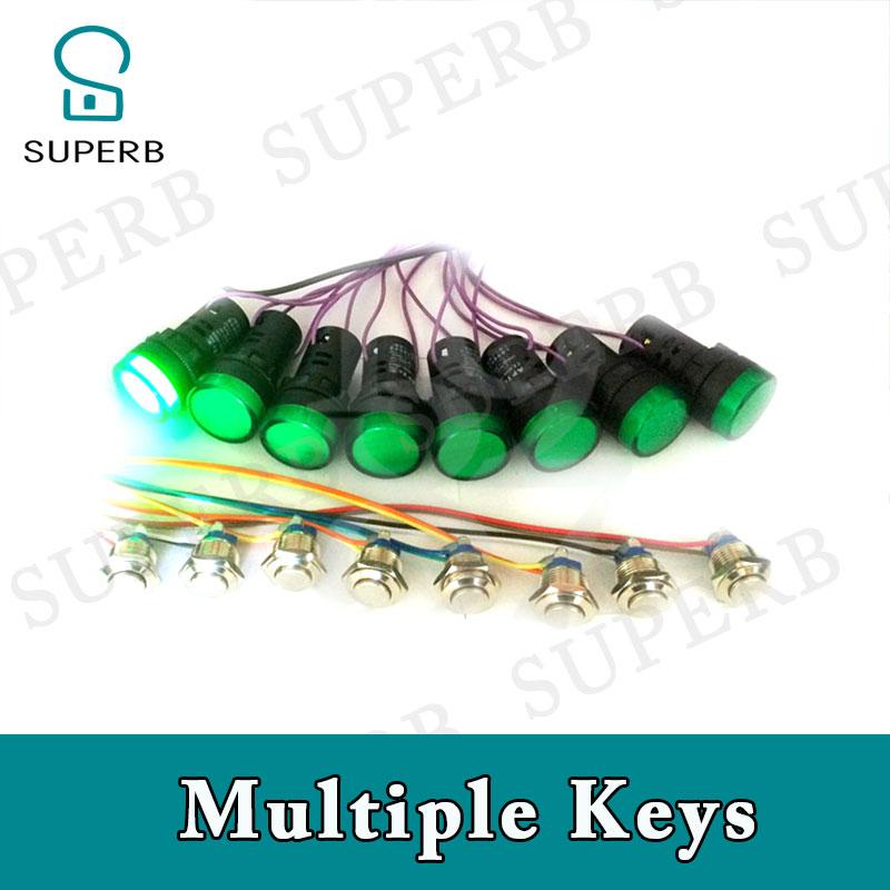 

Superb Escape Rom Props Input The Right Sequence Of Metal Buttons, All Lights Will Be Lighted On And Unlock Real Life Alarm Systems