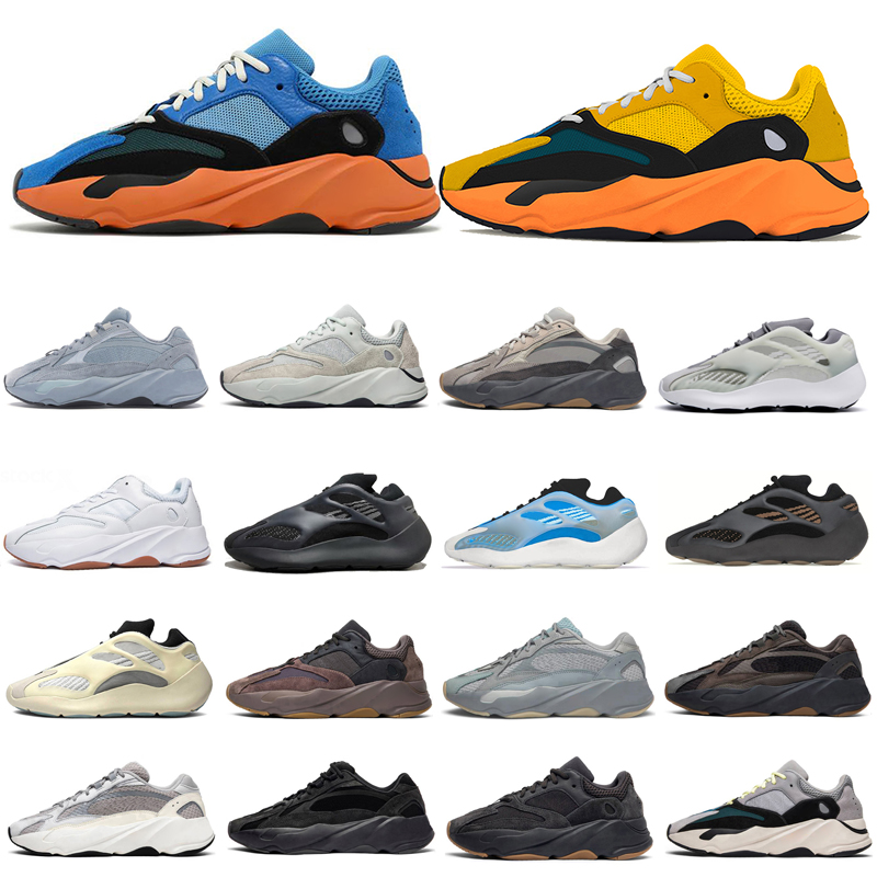 

Men 700 women running shoes reflective Azael Arzareth Hospital blue Alvah 700s mens Static trainers sneakers outdoor 36-45, Carbon blue