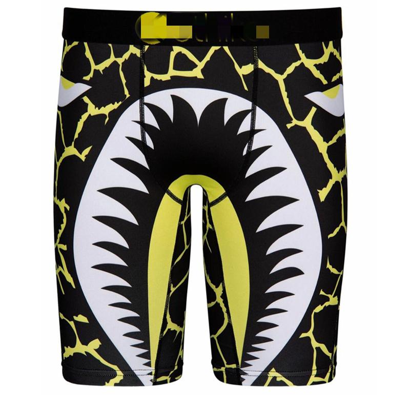 

Europe and America Mens Swimwear Shorts Fashion Trend Digital Printing Swimming Trunks Underpants Designer Male Beach Water Casual Swimsuit, Color 2