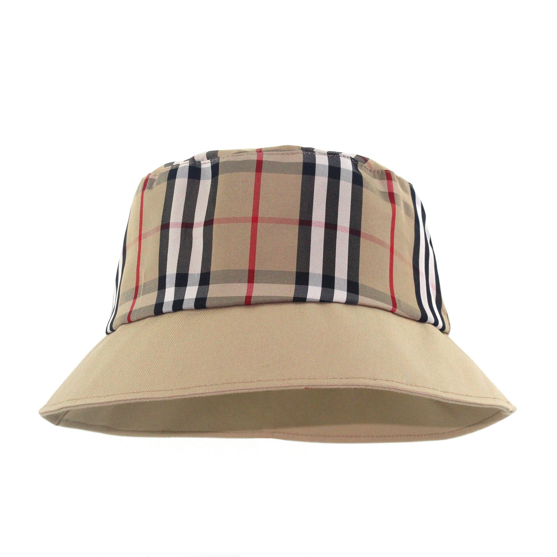 

Luxury Lattice fisherman's summer thin B family children's basin fashion letter Bucket Hat Korean sunscreen hat sun, Blue;gray