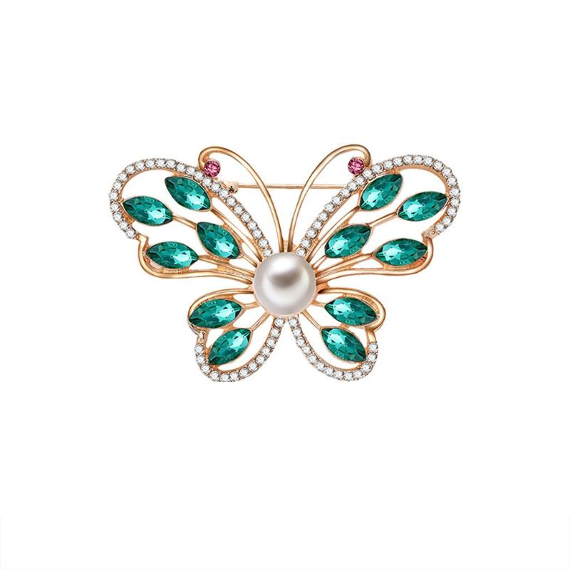 

Pins, Brooches High Quality Designs Jewelry Butterfly Style Fashion Brooch Wild Ladies Boutique Gift Luxury, Gray