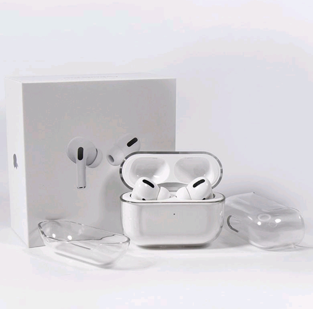 

For Apple AirPods Pro 2 AirPodsPro Earphone Glossy Snap Case Crystal Invisible Ultra Thin Hard PC Cover Clear Protect Shell