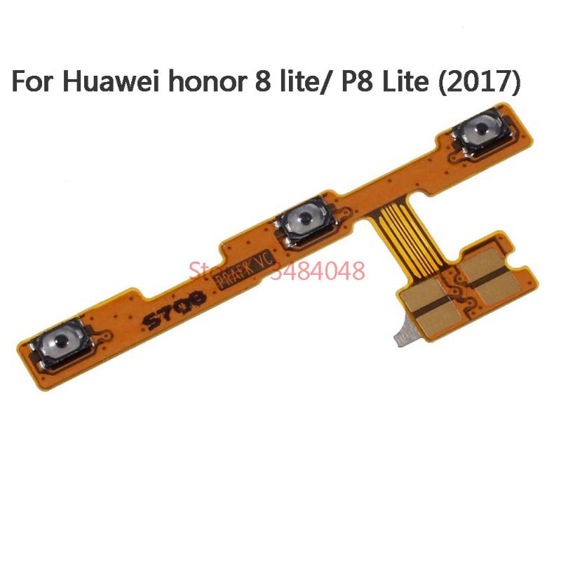 

Cell Phone Cables 10 Pcs/lot OEM Power On/Off And Volume Buttons Flex Cable For Huawei P8 Lite (2021) / Honor 8 V8