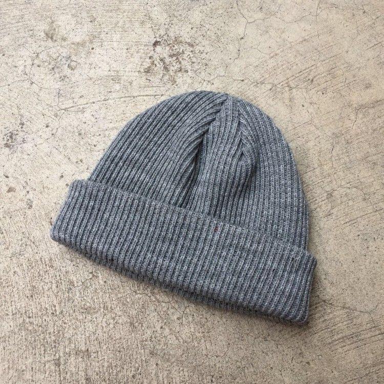 

Berets Cold Hat Men's Autumn And Winter Fashion Short Version Knitted Baotou Woolen Women's Warm Melon Leather, Dark grey