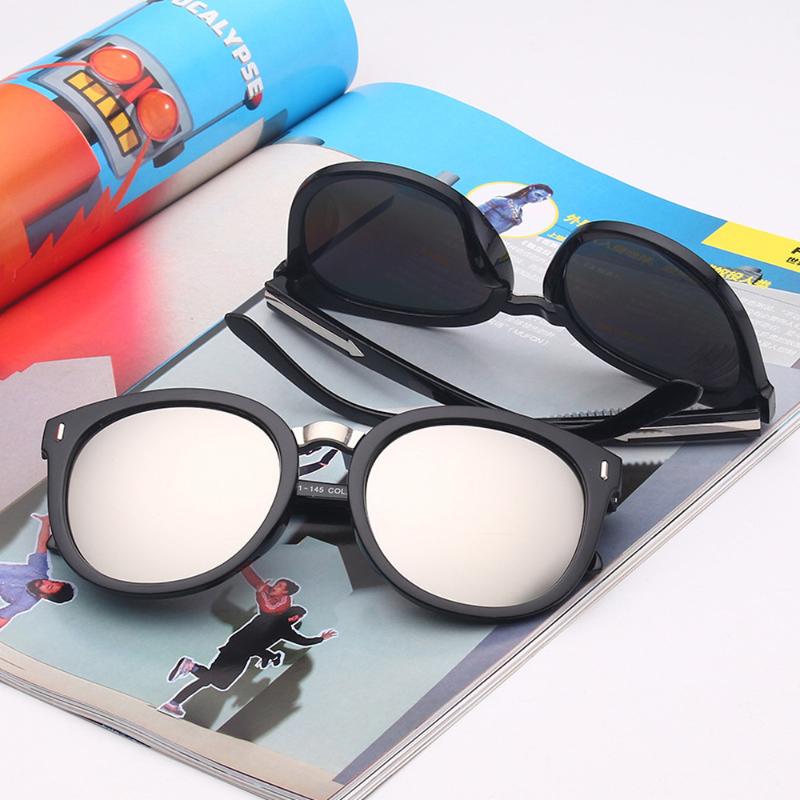 

Sunglasses Colorful Classic Round Women Vintage Rice Nail Sun Glasses For Men Luxury Designer Eyewear Female Gafas De Sol Mujer, White;black