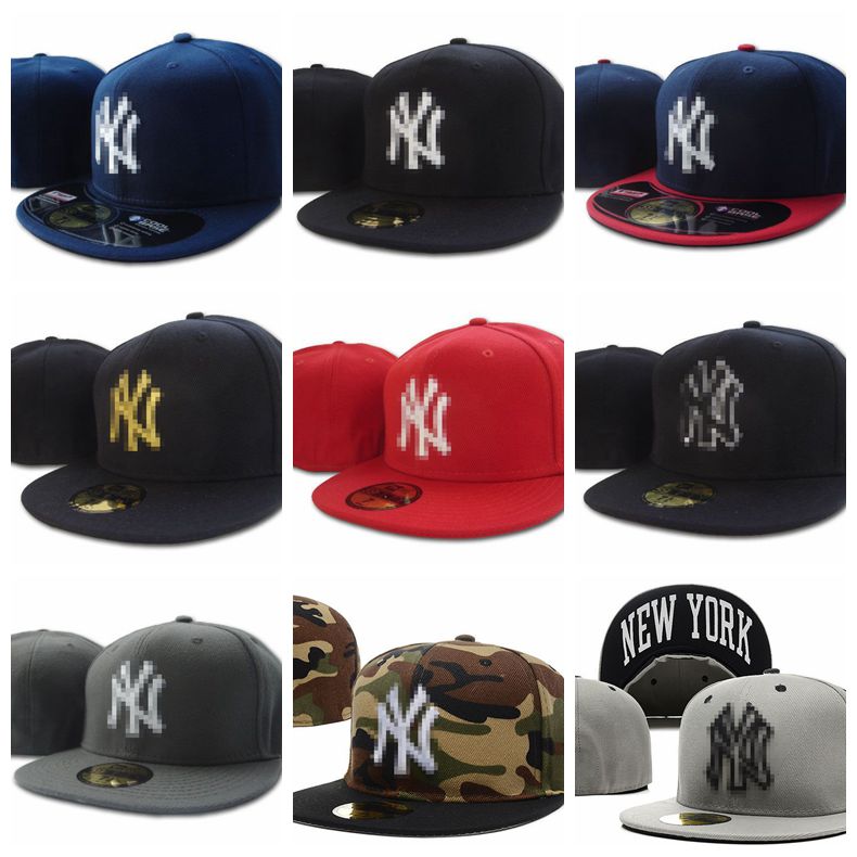 

Hot fitted Snapbacks hats toronto LA Cap Football Hip hop Adjustbale Basketball Embroidery beanies Hat Pom poms winter knitted caps With NY, Black;white
