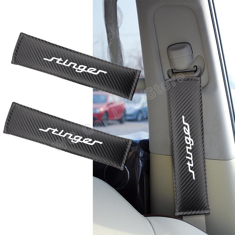 

Safety Belts & Accessories Car SeatBelt Cover Shoulders Pads For Kia Stinger Seat Belt Covers Interior