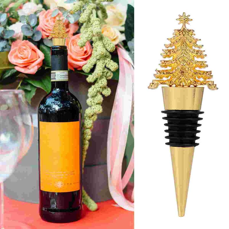 

Christmas Decorations 1pc Tree Shape Bottle Plug Sealing Stopper