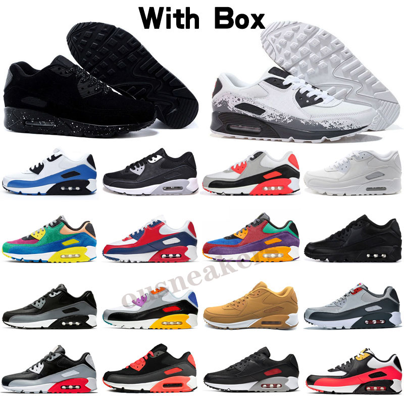 

2021 CHaussures Run Shoes Top Quality Classic Men Women Sports Trainers Black Red White Cushion Sneakers 36-45, Without box