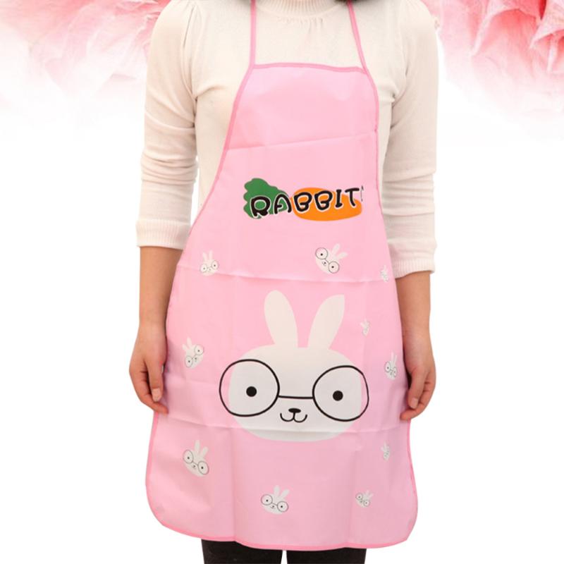 

Patterned Waterproof Apron Shoulder Strap Grease-proof Loose Cooking Apron() Aprons
