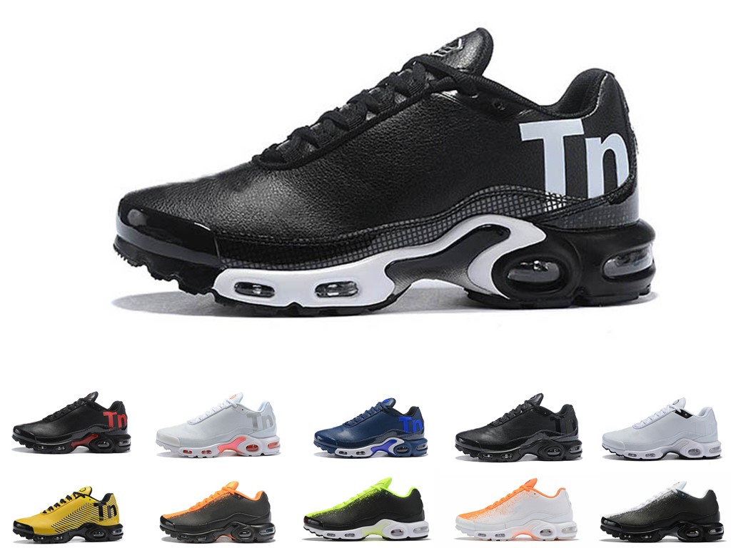 

2021 man Mercurial Plus Tn Outdoor Shoes Ultra SE Triple Black White Blue Yellow sport chaussure Men Mens Trainers sports Sneake, Shoes boxes
