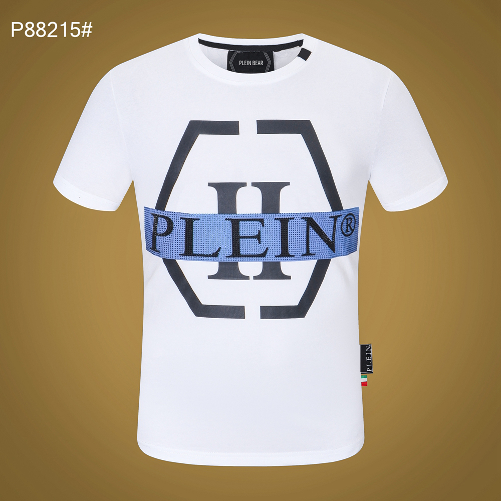 

PLEIN BEAR T SHIRT Mens Designer Tshirts Brand Clothing Rhinestone Skull Men T-shirts Classical High Quality Hip Hop Streetwear Tshirt Casual Top Tees PB 11305, Black
