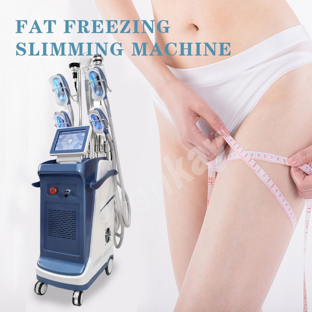 

CE Approved Cryo Cavitation Rf Body Slimming 360 Cryo Body Shaping Machine 5 Handles With lipo laser