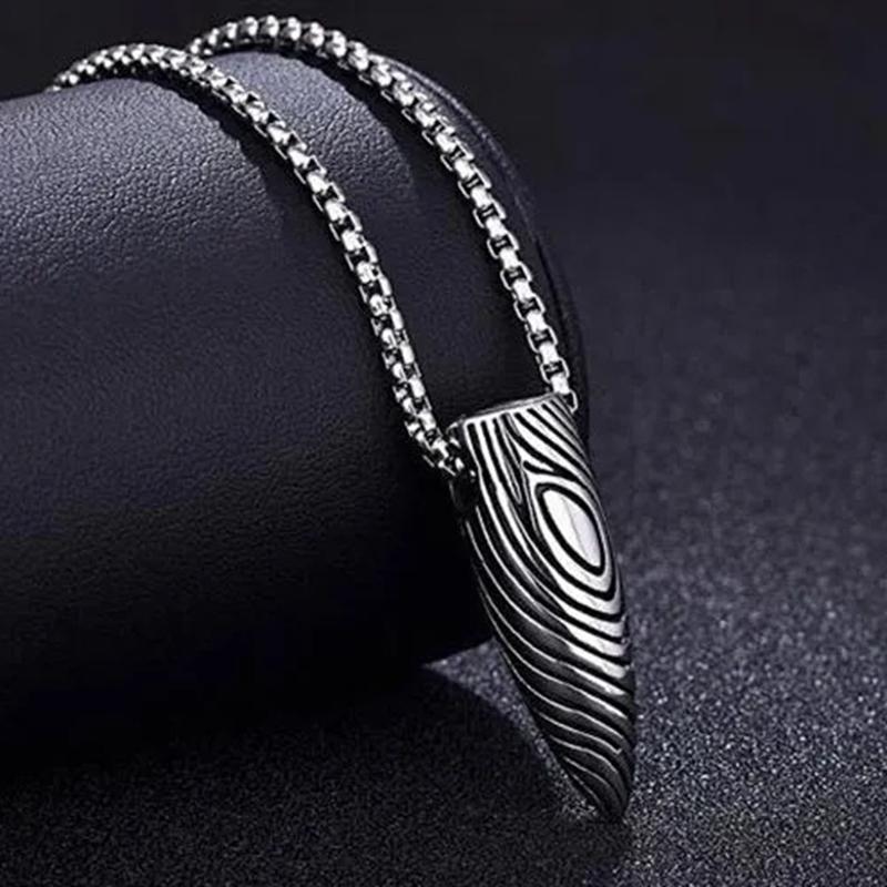 

Pendant Necklaces 2022 Personality Creative Hip Hop Head Titanium Steel Necklace Trendy Party Men's For Women