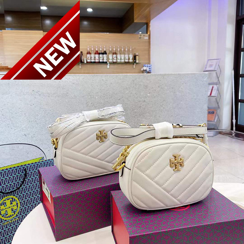 

2022 New Tb Women's Lingge Chain Kira Sheepskin Oval Fragrance Camera Single Shoulder Messenger Small Square Bag