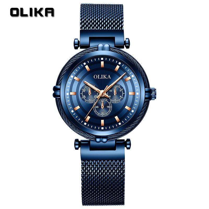 

Selling Rose Gold Watch Women Watches Ladies Creative Steel Women's Bracelet Female Waterproof Clock Relogio Feminino Wristwatches, Silver