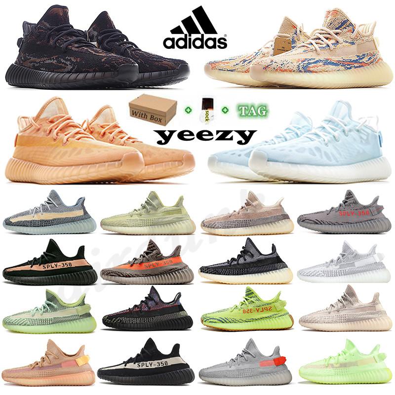 

Adidas Yeezy 350 V2 Boost kanye west Men running shoes 3m Ash pearl blue stone Bred Zebra Black Static Reflective Women Sneakers Cream White trainers size 36-48, Fuchsia
