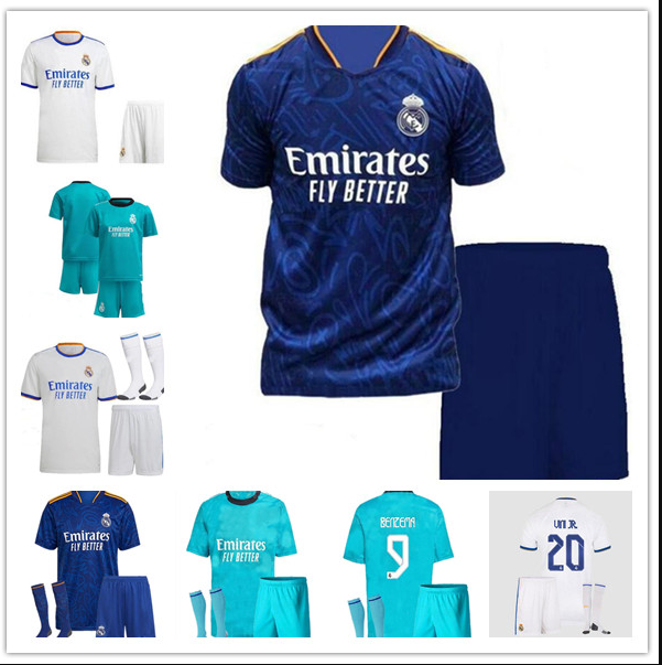 

REAL MADRID jerseys 21 22 soccer football shirt ALABA HAZARD BENZEMA ASENSIO MODRIC camiseta men kids kit 2021 2022 CASEMIRO KROOS ISCO 10
