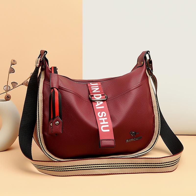 

Evening Bags Fashion Designer Soft Leather Handbags Women's High Quality Famous Woman Crossbody Bag Brand Women Shoulder Tote