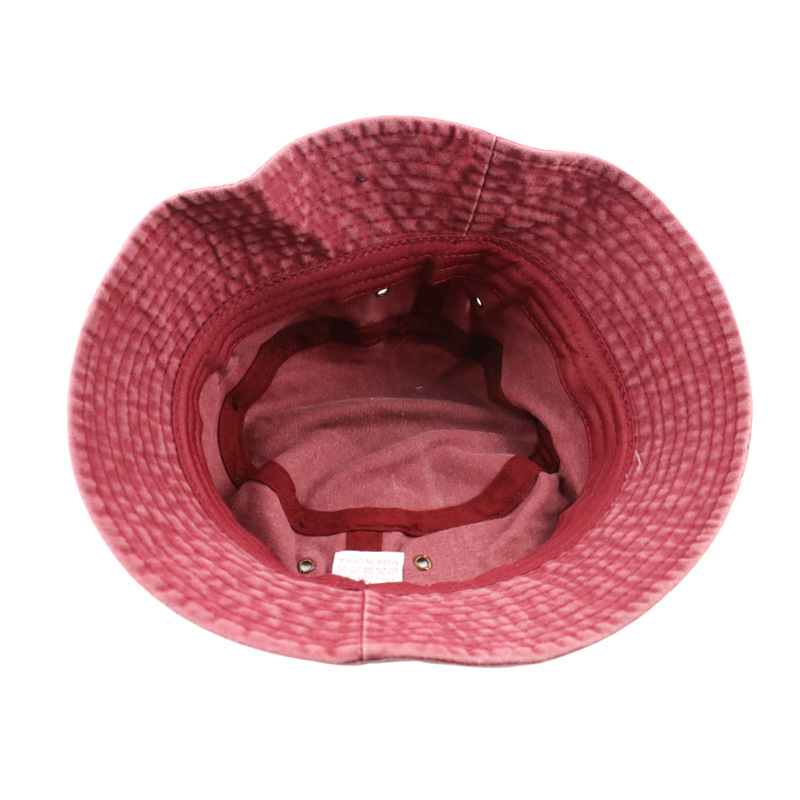 

Bucket Hat Mens European and American Ins Washed Light Board Pure Cotton Bucket Hat Womens Four Seasons Universal Outdoor Travel Sun Protect, Khaki