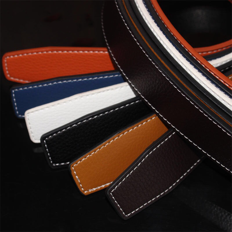 

2021 Latest Mens Belt Fashion Men Leather Black Business Belts Women Big Gold Buckle Womens Classic Casual Ceinture with H+Beautifully Brand Box