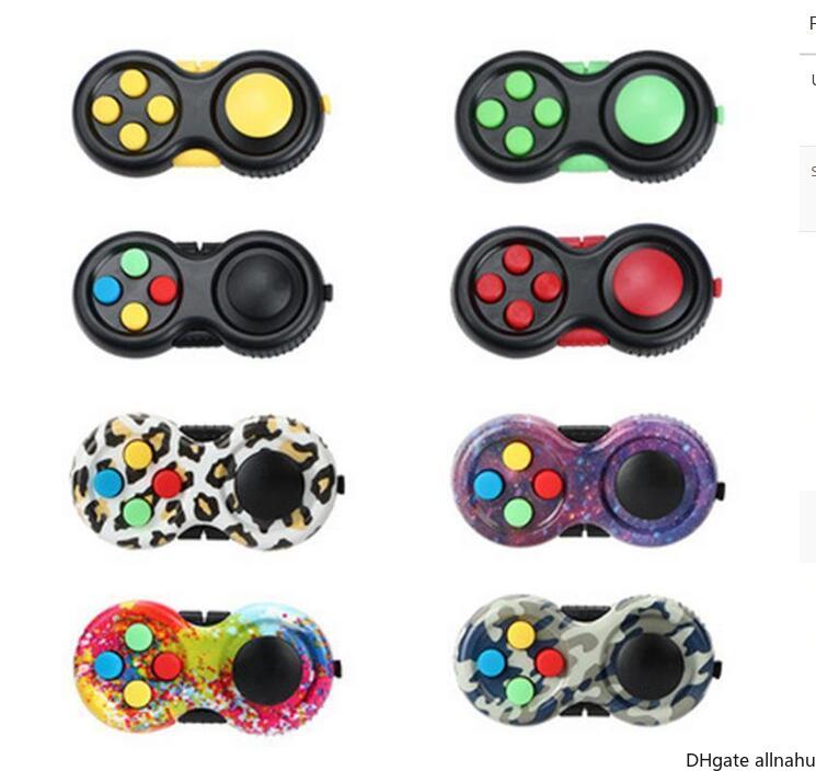 

1pc Game Fidget Pad Stress Reliever Squeeze Fun Magic Bureau Speelgoed Handvat Speelgoed Stress Decompressie Gift Sleutel Mobiele DHL CJ04