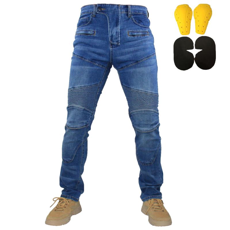 

Motorcycle Apparel 718 Pants Men Moto Jeans Protective Gear Riding Touring Motorbike Trousers Motocross 4