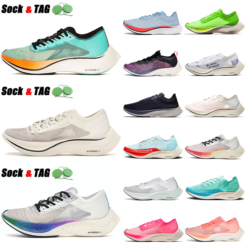 

High Quality 2021 Air Zoomx Vaporfly Next% Running Shoes Men Women Bright Crimson Obsidian Sail Black Hyper Jade Trainers Outdoor Sneakers, C16 blue ribbon sports 36-45
