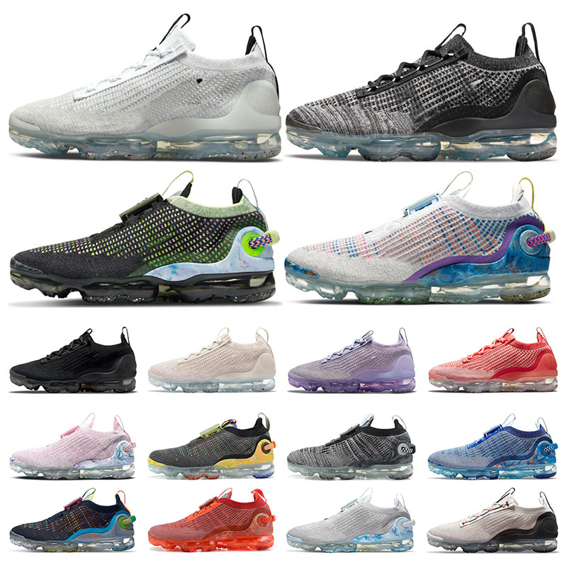 

Fly-2021 Fly Knit-2020 Running Shoes Men Women Oatmeal Day to Night Oreo Metallic Silver Stone Blue Dark Grey Summit White Light Arctic Pink sports sneakers trainers