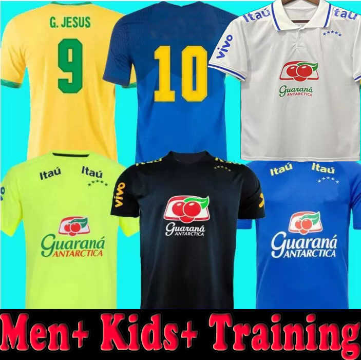 

2021 BRASIL soccer jerseys Richarlison G.JESUS brazilS 2022 football shirt 20 21 22 COUTINHO FIRMINO Marquinhos Casemiro Camiseta men kids kit kits Training Polo, Kids home