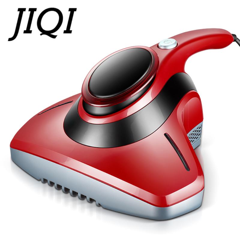 

Vacuum Cleaners JIQI Handheld Cleaner Dust Sweeper Bed Mite Collector Mini UV Mattress Acarus Killing Catcher Aspirator EU US
