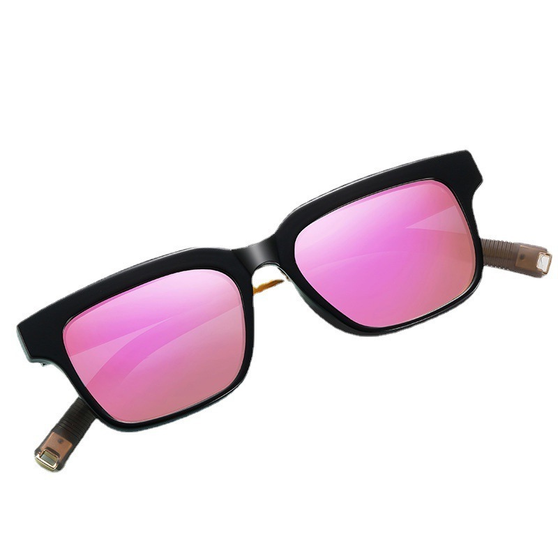 

New Aolong square Polarized Sunglasses for men and women, White;black