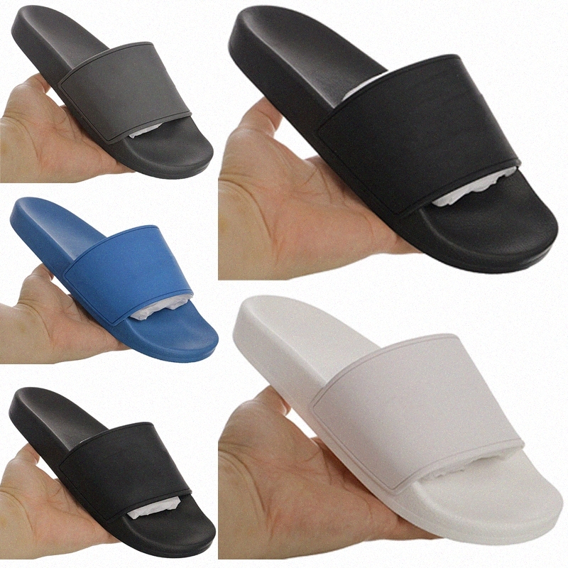 

Paris 2021 Sliders Mens Womens Summer Sandals Beach Slippers Ladies Flip Flops Loafers Black White Blue Slides Chaussures Shoes f4sr#