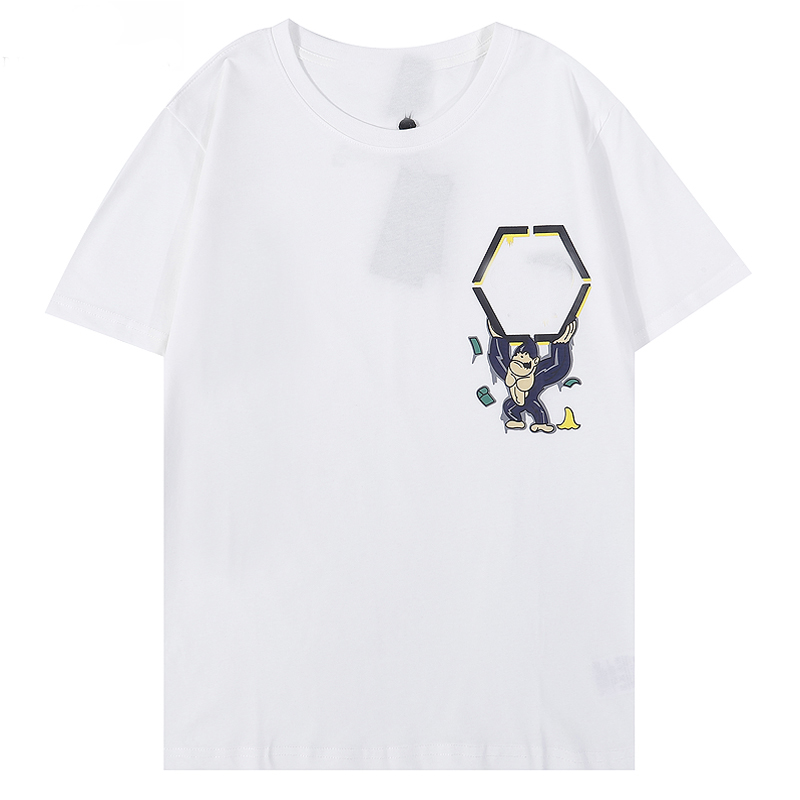 

Designer Mens PP Skull Diamond t shirts Short sleeve Brand Spring and Summer high O-Neck Quality Skulls TShirt tees phillipes plaines 01, Gold