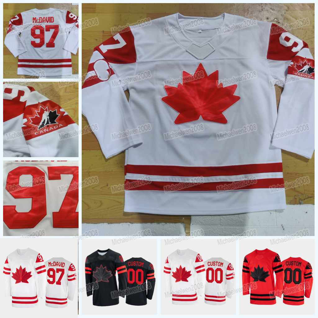 

Custom Men Women Team Canada 2022 Beijing Winter Hockey Jersey Eric Staal Owen Power Josh Ho-Sang Mat Robinson Jack McBain Corban Knight Kent Johnson