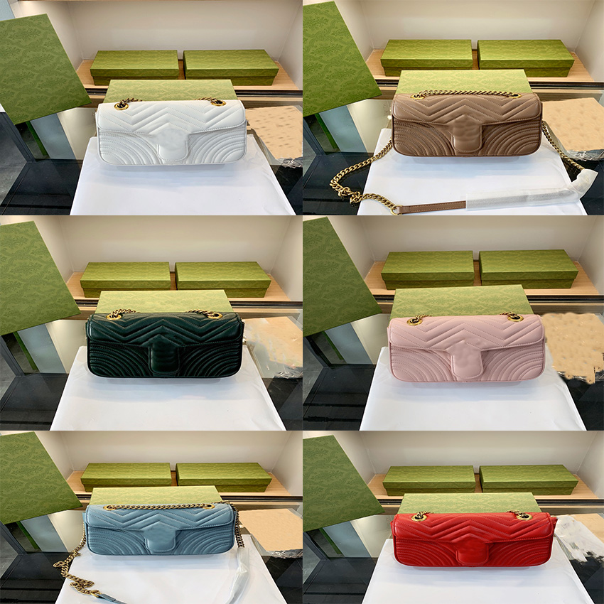 

Women Designer Bags Handbags Shoulder Bag 3 Size Real leather High quality Lady Fashion Marmont Genuine CrossbodyPurses Backpack tote 0008, Dust bag