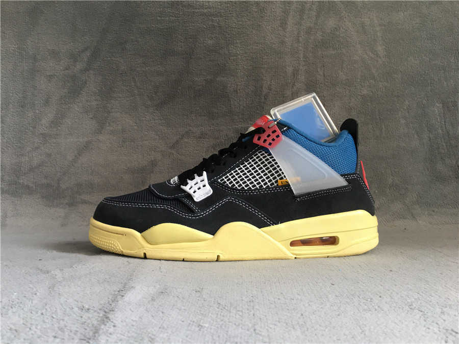 

Off Noir Union Jumpman 4 4s shoe Mens Shoes, #1
