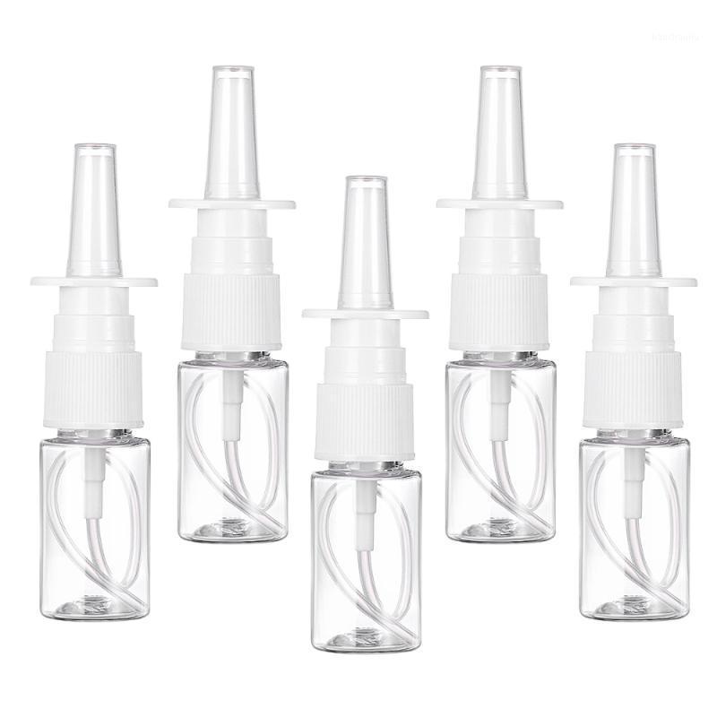 

Pcs 10ml Portable Nasal Sprayer Bottle Rhinitis Refillable Fine Mist Bottles Empty Spray PET Storage & Jars
