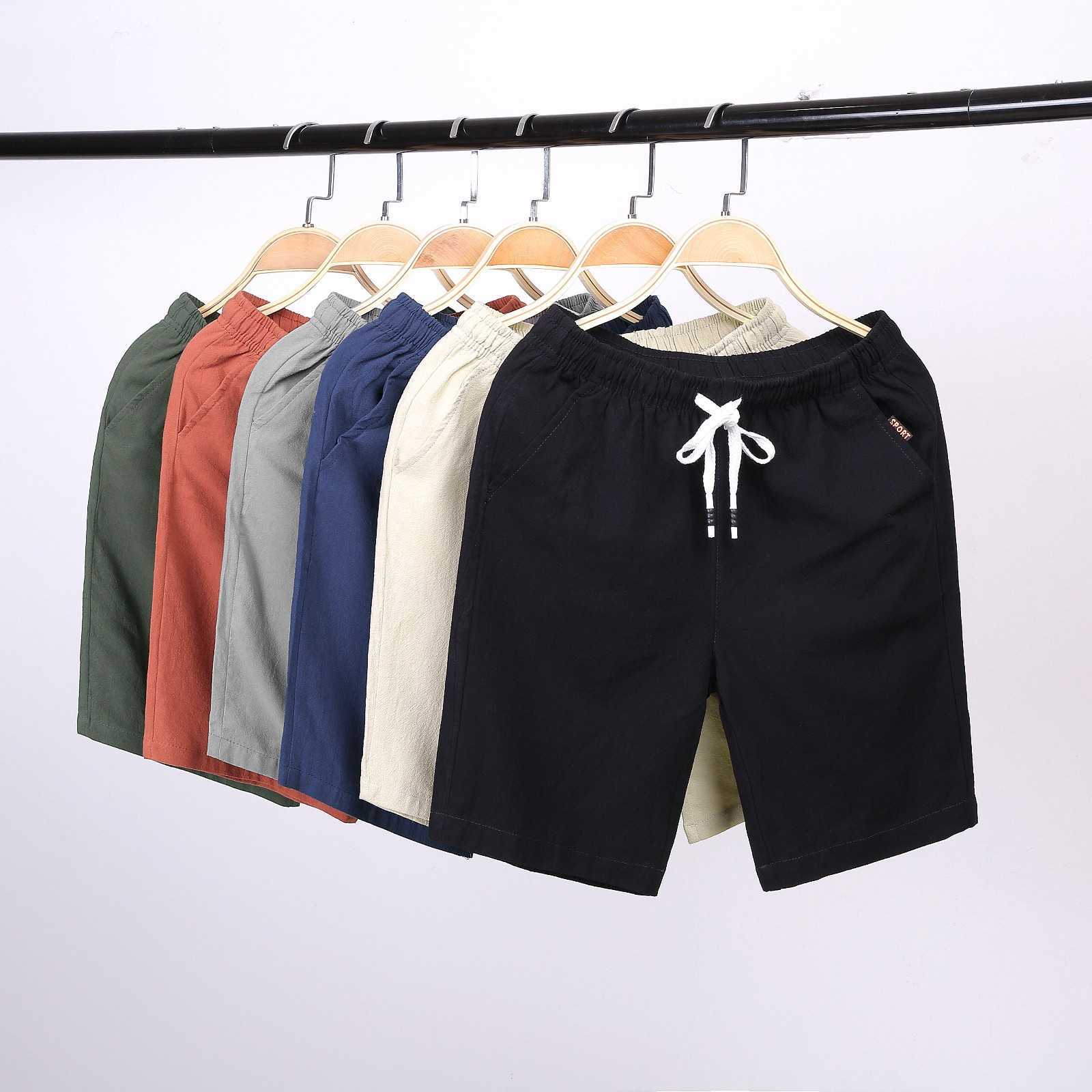 

Summer Shorts Classic Mens Fashion Shorts Summer Shorts men's Korean Trend beach pants sports casual pants 210720, Dark blue