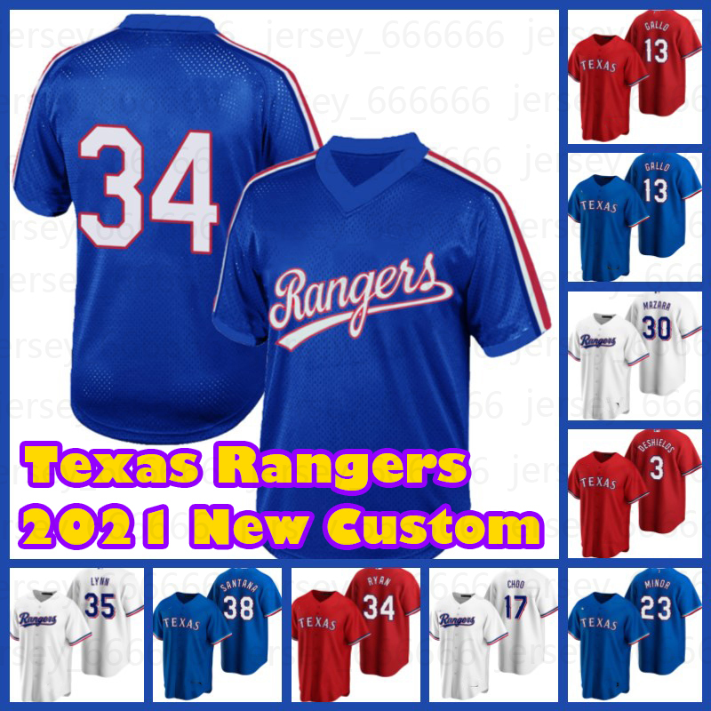 

13 Joey Gallo Jerseys Rougned Odor Andy Ibanez Adolis Garcia Baseball Texas Dane Dunning Rangers Dennis Santana Joe Barlow Jonah Heim Texas Yohel Pozo Rangers, Custom cool base men jersey