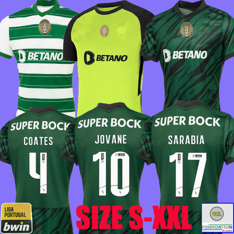 

Sporting CP 21 22 Lisboa soccer jerseys Lisbon Jovane Sarabia Vietto COATES ACUNA home away 3rd 2021 2022 Sporting Clube de football shirt maillots de foot tops third