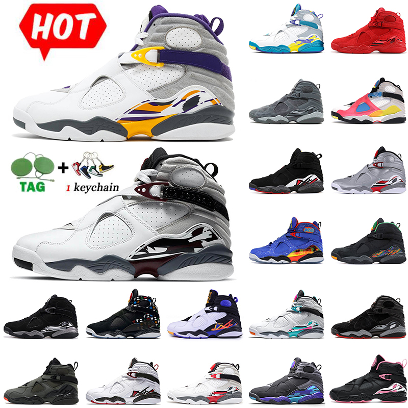 

2022 With Socks South Beach Jumpman 8 VIII 8s Men Basketball Shoes Multi-Color Reflective Quai 54 Raid Three Peat Aqua Chrome Valentine's Daymens Sports Sneakers, #1 doernbecher