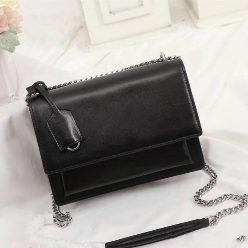 

High Quality designers Handbags SUNSET Leather Women Chain Shoulder Bags Fashion Messenger Bag Women Crossbody Pocket Purse, Box(no sell separately)