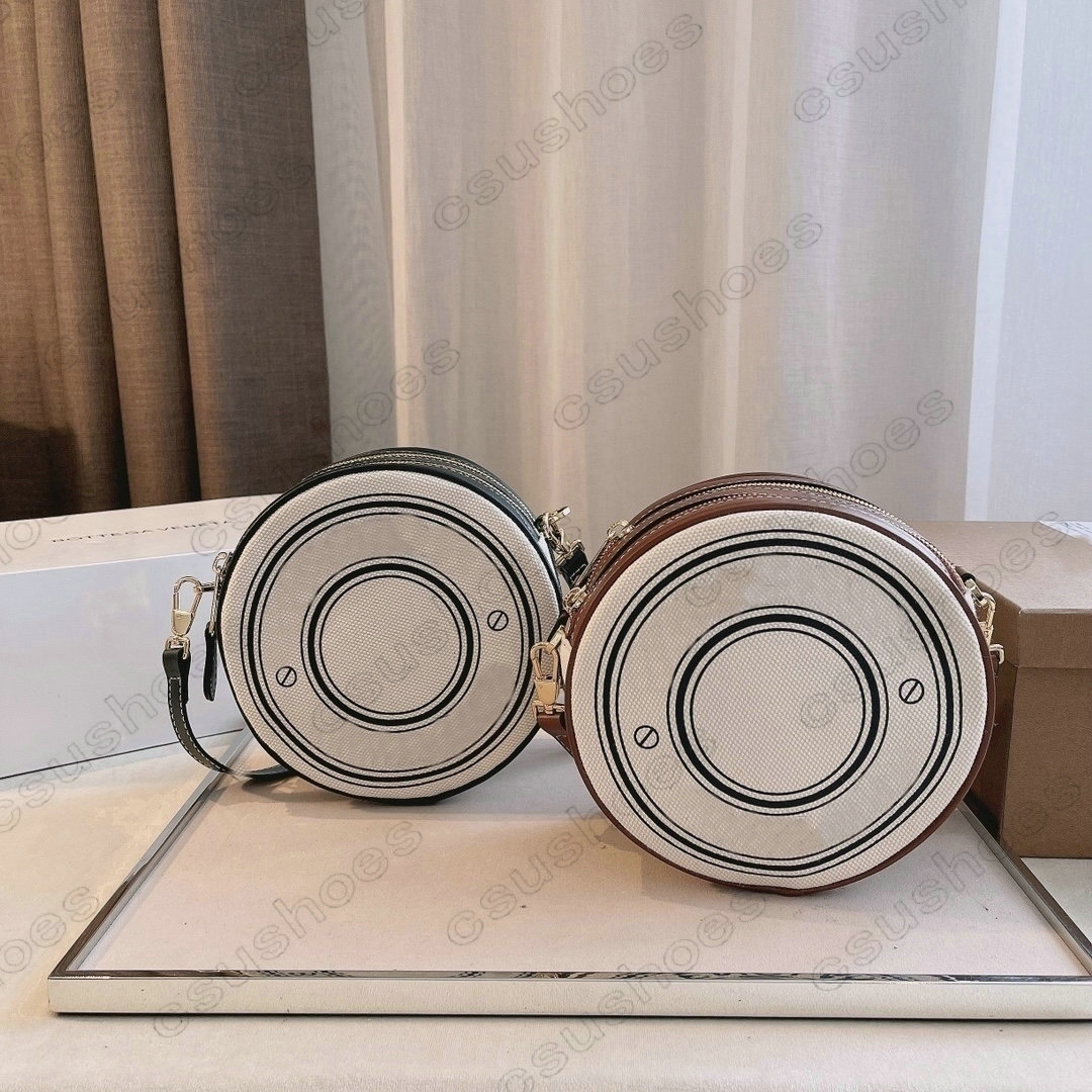 

Graphic Logo design Canvas Mini Round Belt Shoulder Bag Circular Super Canva Leather Body Wallet Womens Designer Handbag, No bag