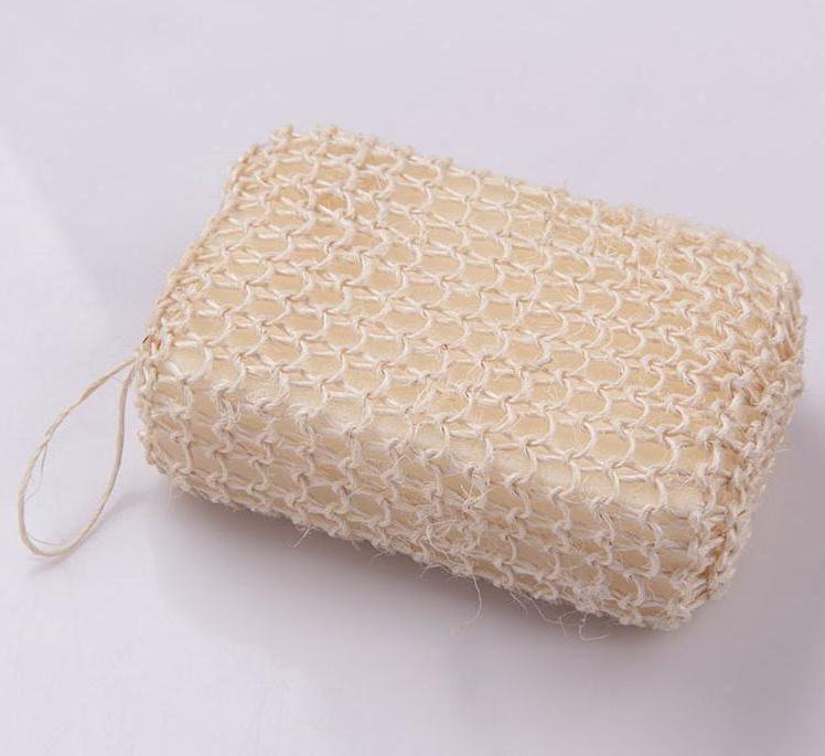 

Natural Bath Sisal Sponge Exfoliating Shower Sponge Remove The Dead Skin For Home Or Hotel 14*10cm Wholesale