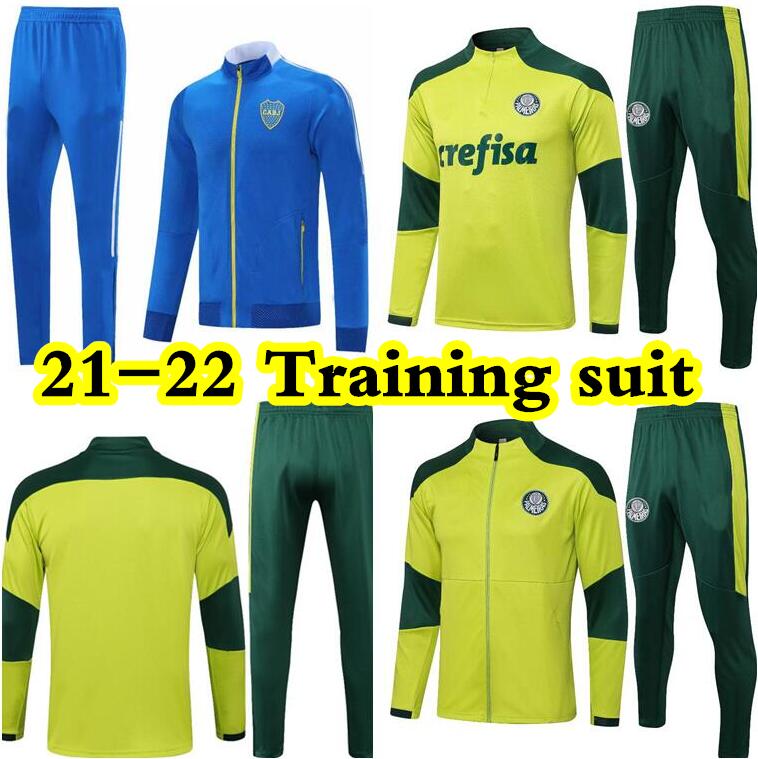 

21 22 Palmeiras survetement jacket Training suit soccer Jersey CARLITOS MARADONA TEVEZ tracksuits 2021 2022 Boca Juniors tracksuit football jacket tracksuit set